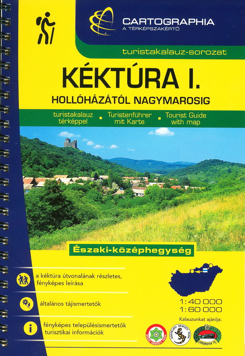 The first volume of Tourist Guide of the National Blue Trail