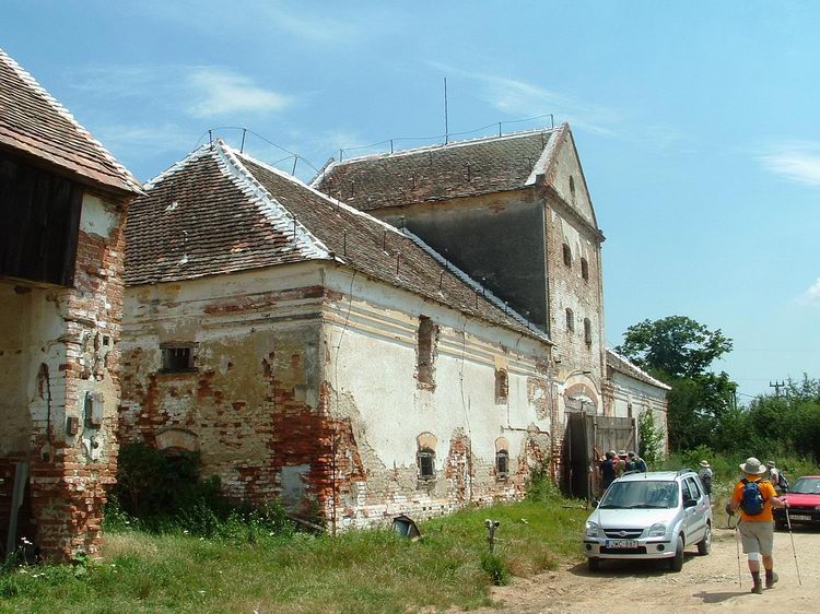 Among the old buildings of Kincsédpuszta