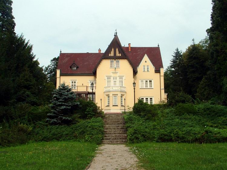 The Festetics Mansion in Szeleste village