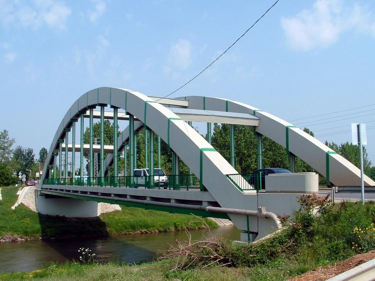 Bridge over the Rába River