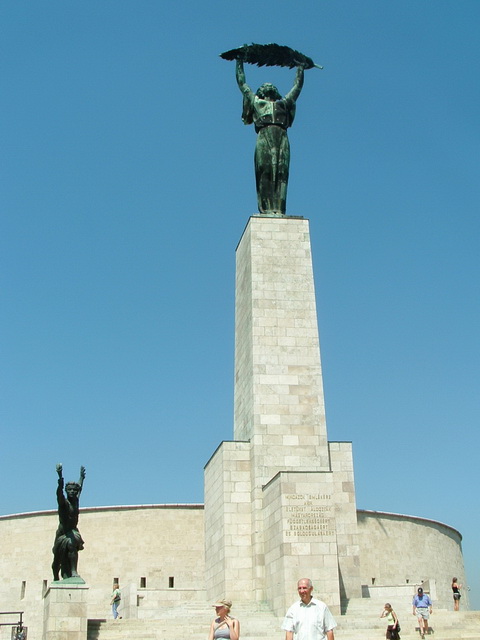 Budapest - A gellérthegyi Szabadság szobor