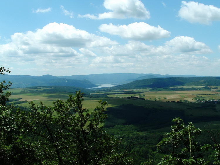 Panorama from the lookout point of Nagy-Kő-hegy