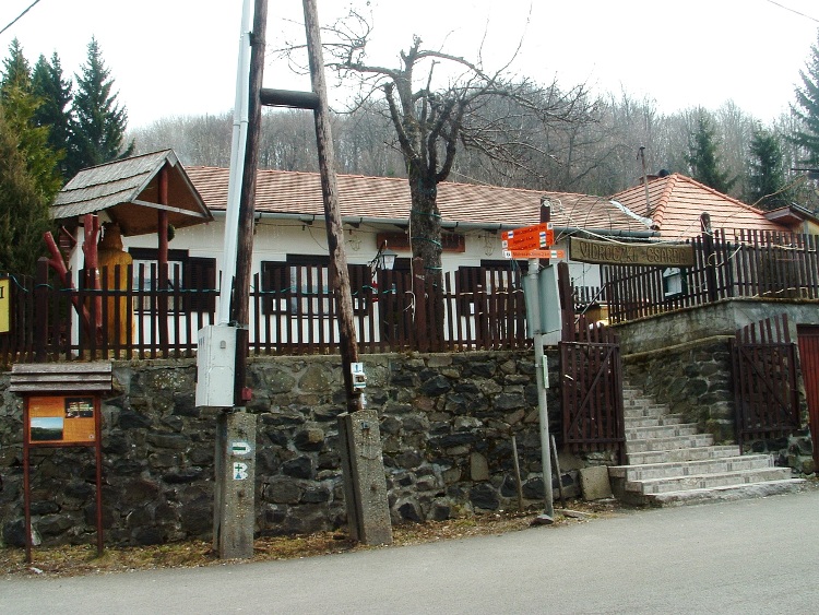 The Vidróczki Csárda Restaurant stands in Mátraszentistván