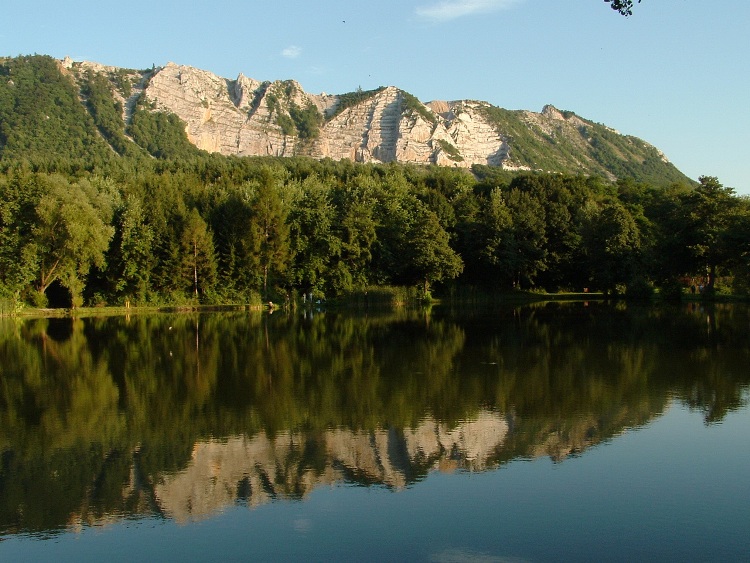 The Bél-kő is still visible from the Gyári-tó Lake