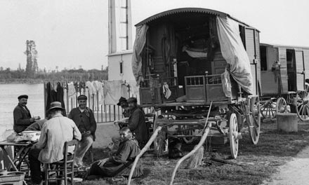 Gipsy coach in the 1920's