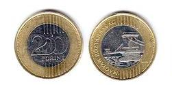 200 Forint coin