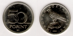 50 Forint coin