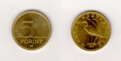 5 Forint coin