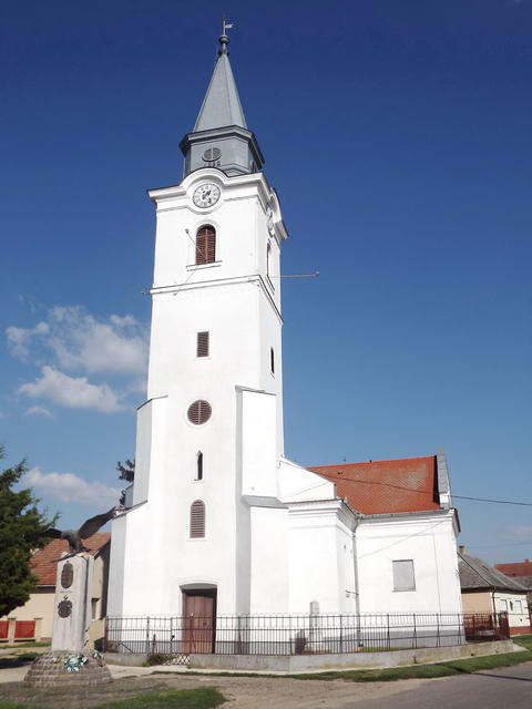 Gáborján református temploma