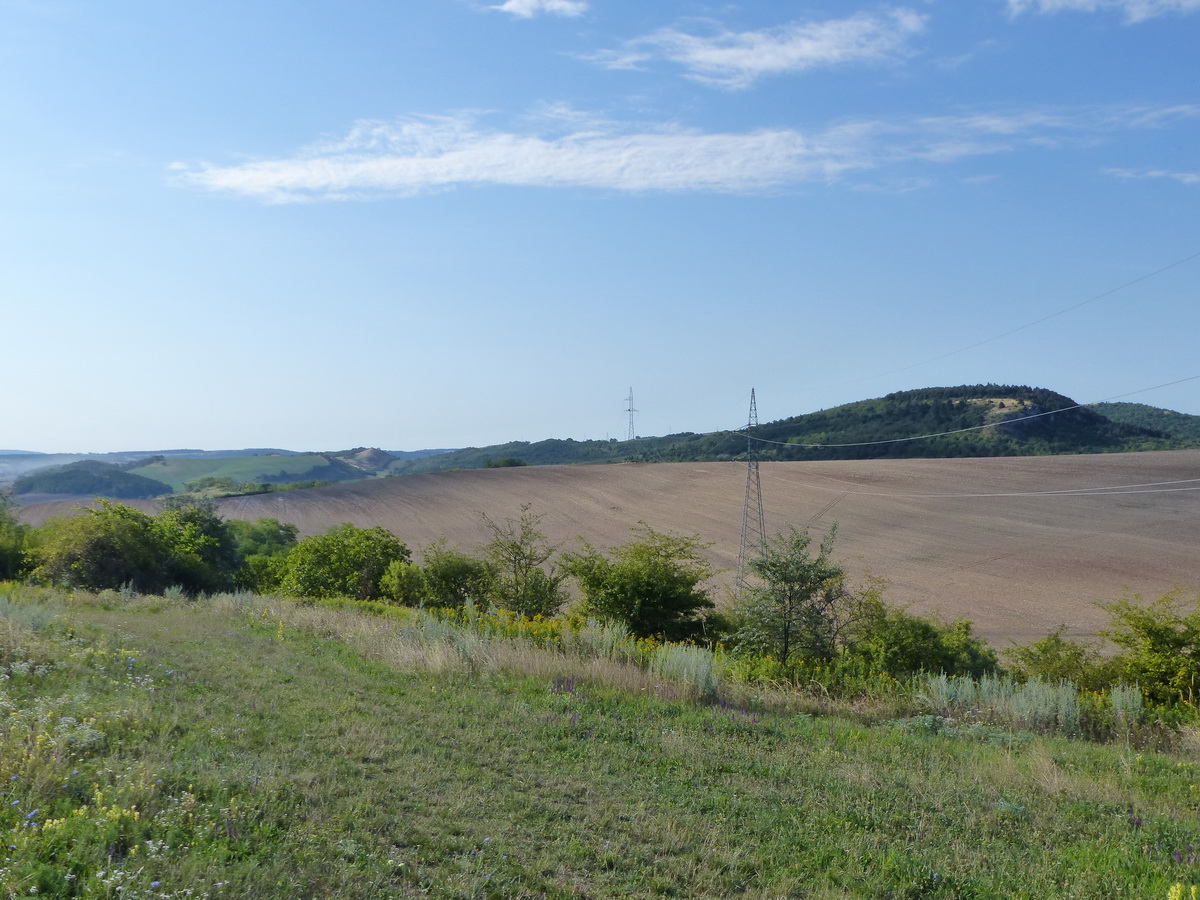 Szép kilátás nyílt a Kőszikla-hegyre is