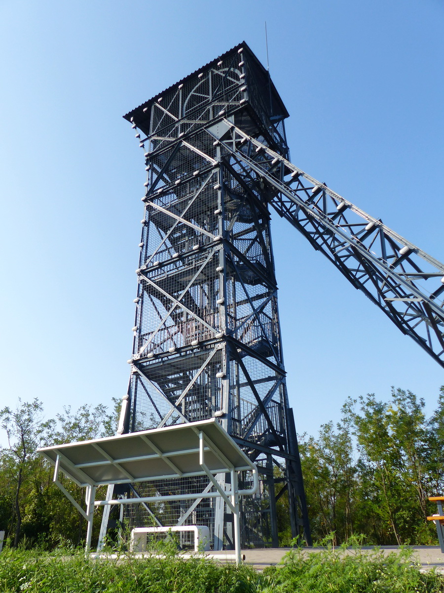 Dorog - Felértem az Aknatorony kilátóhoz!