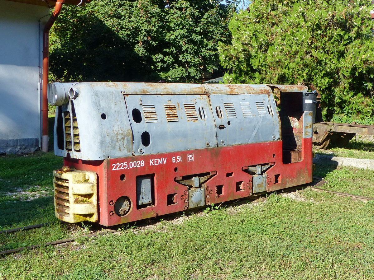 Ez a dieselmozdony is bányákban közlekedett