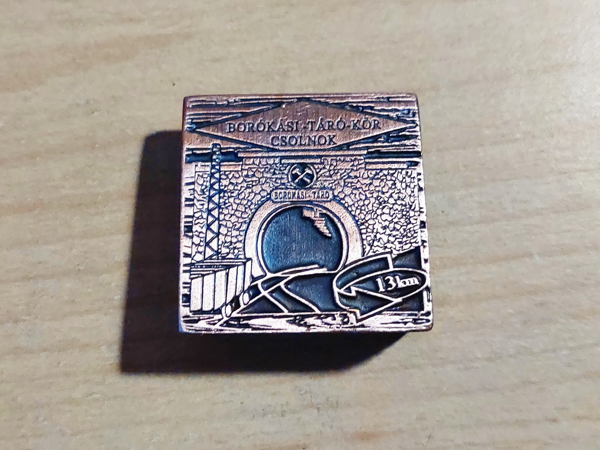 Megszeretem a túra teljesítéséért járó bronzlapocskát