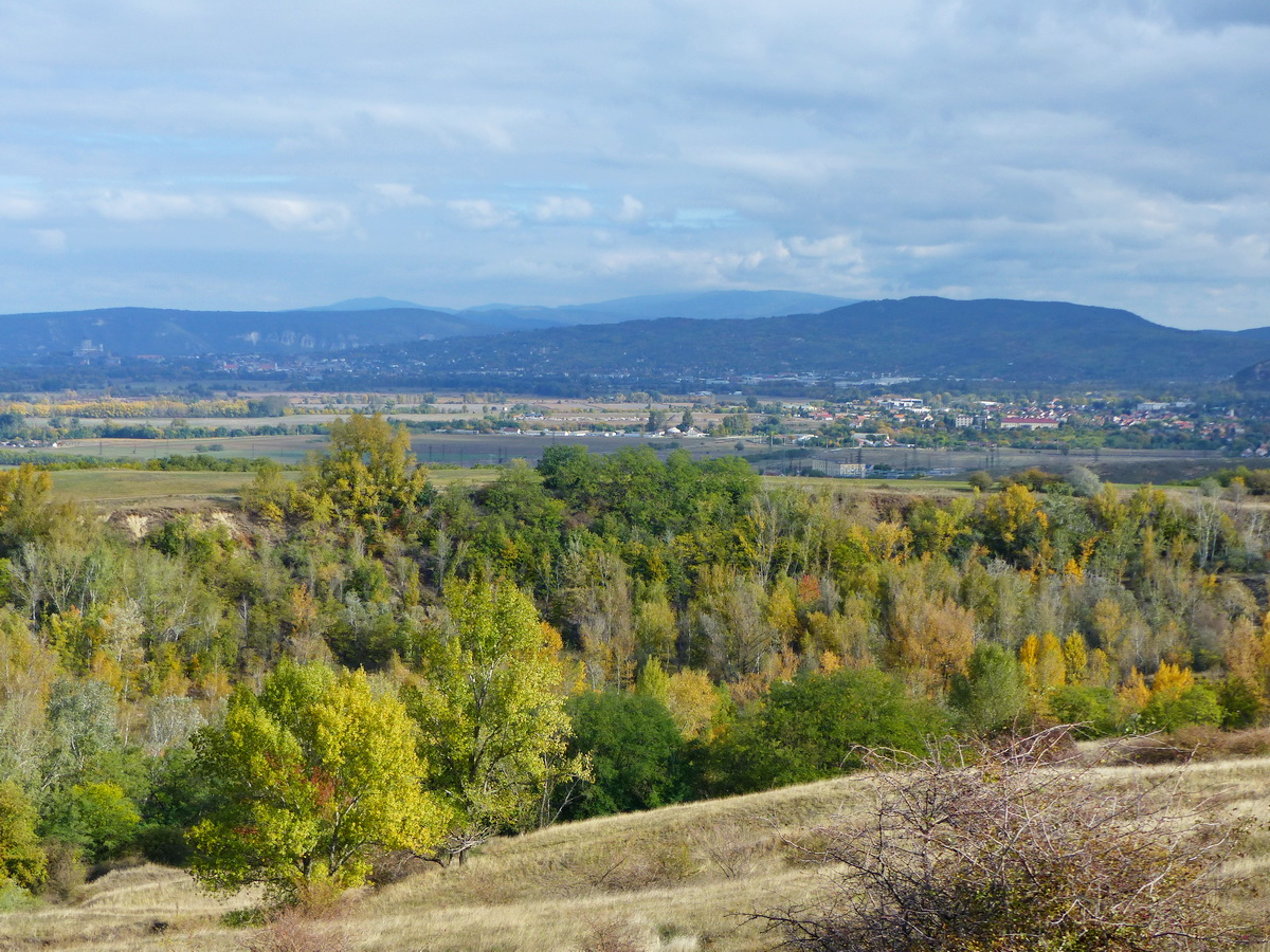Kilátás Dorog és Esztergom felé