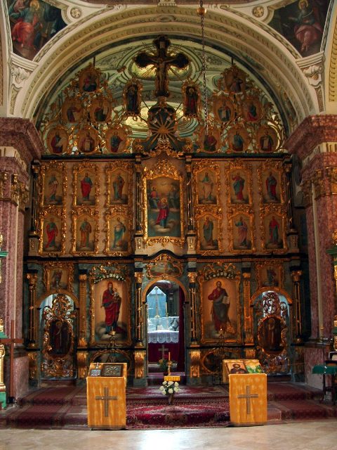 Szekszárdi-dombság - A templom ikonosztáza