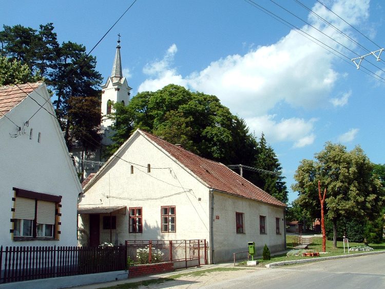 Zselic - Bakóca központja a templommal