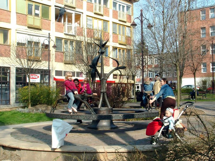 Kaposvár - A Napkerék - Bors István alkotása