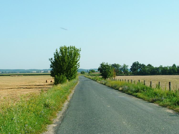 Országúton Zalatárnok felé