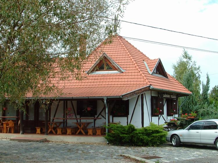 Felsőcsödén a Sárkány fogadóban pecsételtem