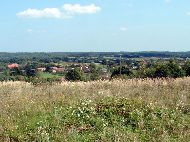 Letekintés Magyarszombatfára az Ó-hegyről