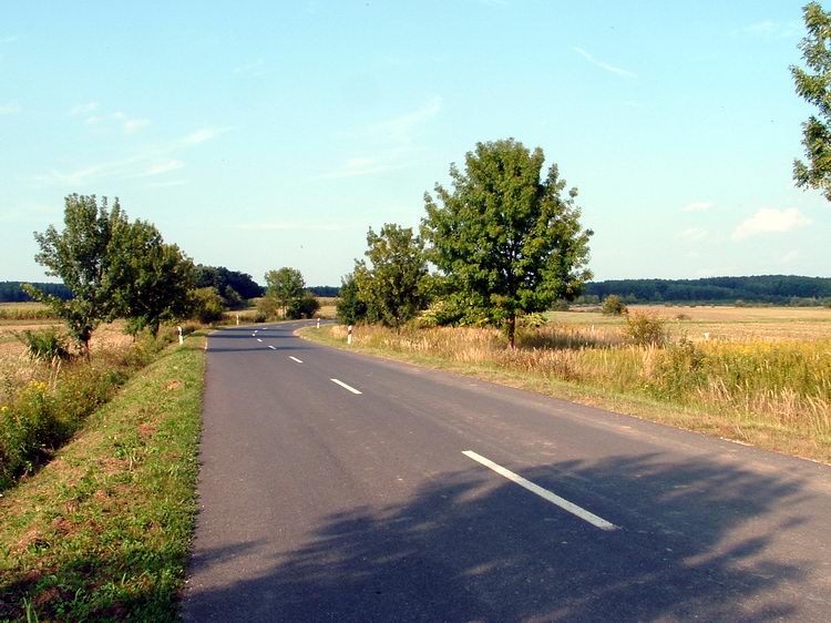 Országúton indultam tovább Magyarszombatfáról