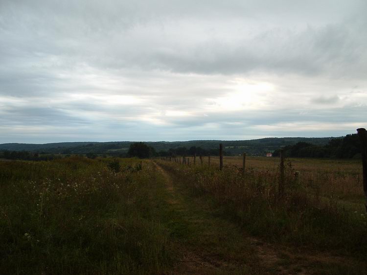 Borult reggel esővel