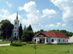 Zselic - A gálosfai templom és a Faluház 81 kB