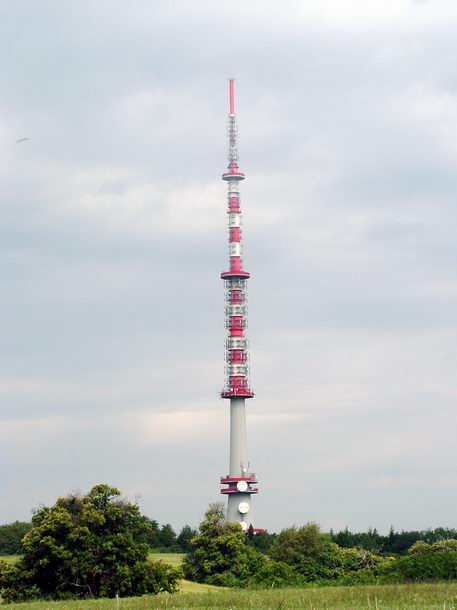 A TV-torony. Néhány száz méternyire haladtam el tőle.