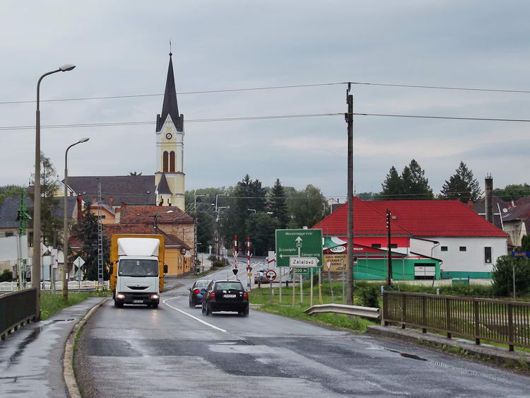 A Zala hídja után érkeztem meg Zalalövőre