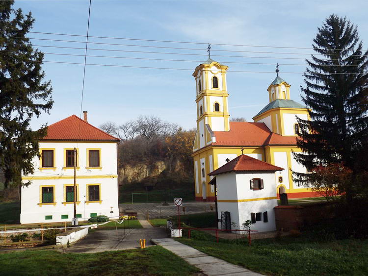 A grábóci szerb ortodox kolostor és templom