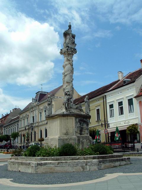 Kőszeg - A Szentháromság szobor