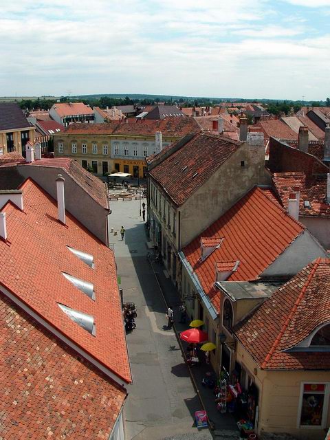 Kőszeg - Kilátás a Hősök kapujának tornyából 2.