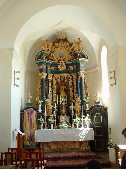 Szent György-hegy - A Lengyel kápolna oltára