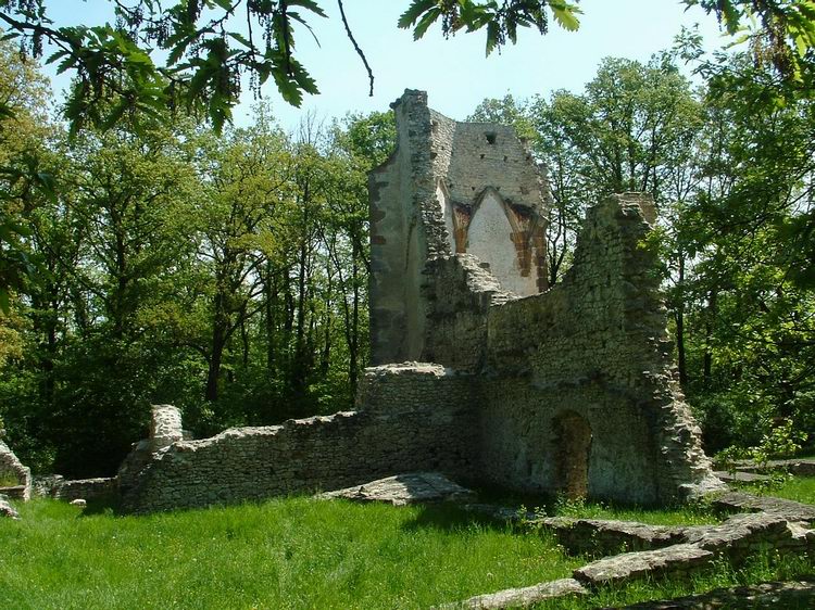 Nagyvázsony - The ruins of the former monastery