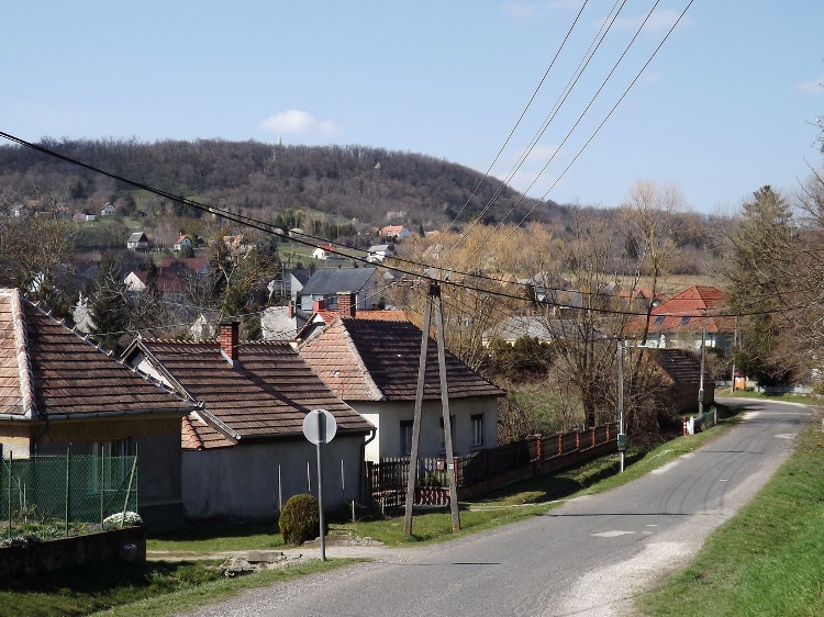 Visszapillantás Zalaszántóról a Sztúpa dombjára