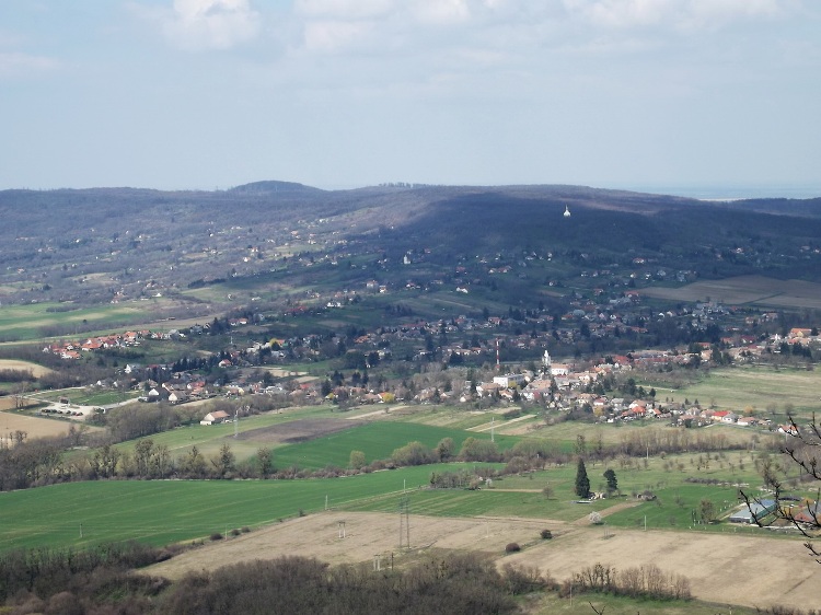 Panorama from the ruins of Castle of Rezi