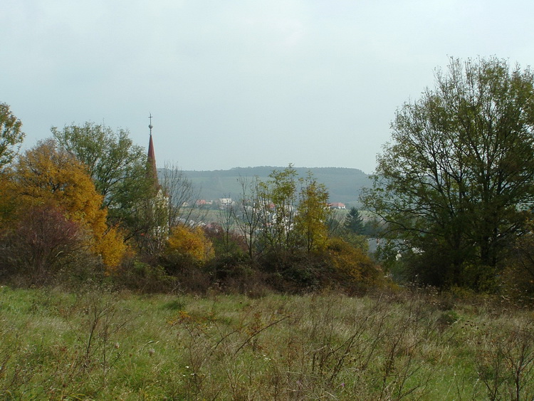 Borzavár felett a Templom-dombon