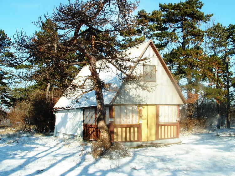 A Somlyóvári kulcsosház télen