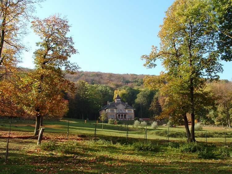 The ecclesiastical holiday resort in the side of Gerecse Mountain