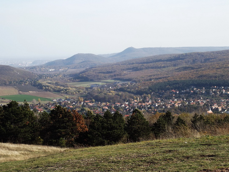 Nagy-szénás - Kilátás Nagykovácsira és a Budai-hegységre
