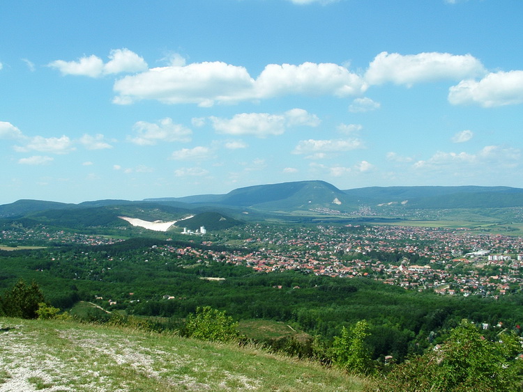 Beautiful panorama opens from the end of the short path