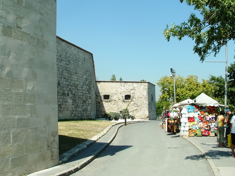 Budapest - A Citadella északi oldalában