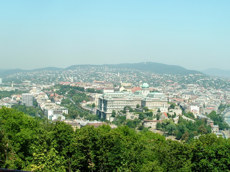 Budapest - Kilátás a Gellérthegyről 2.