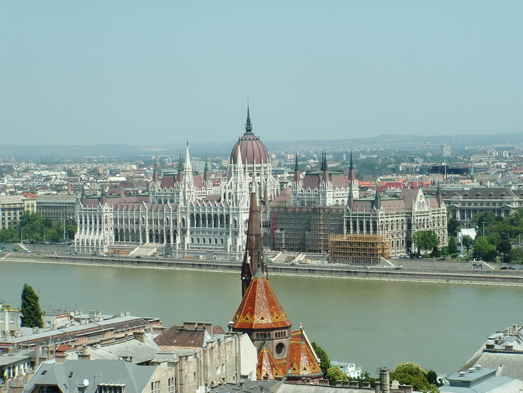 Budapest - Kilátás a Halászbástyáról 3.