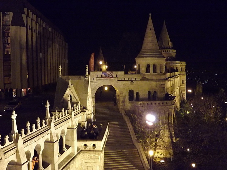 Budapest - A Halászbástya este 1.