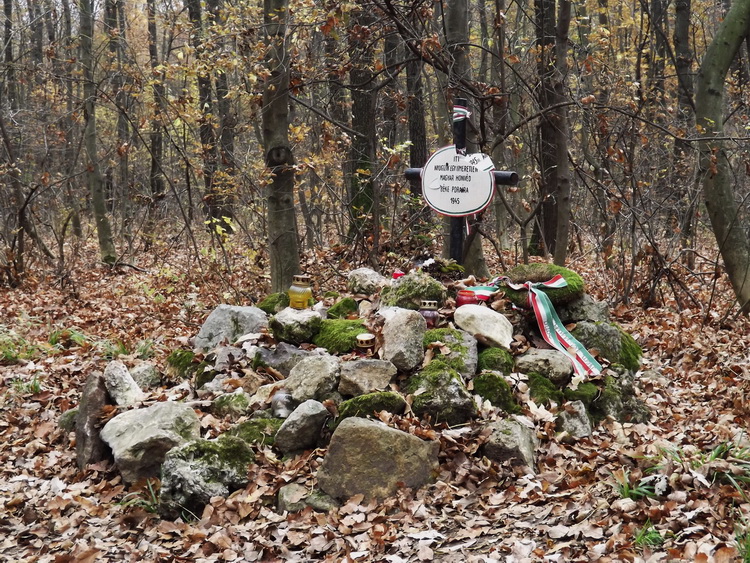 The grave of an unknown Hungarian soldier