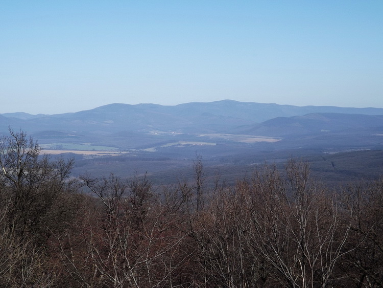 A view towards north. We will continue the hike in that direction.