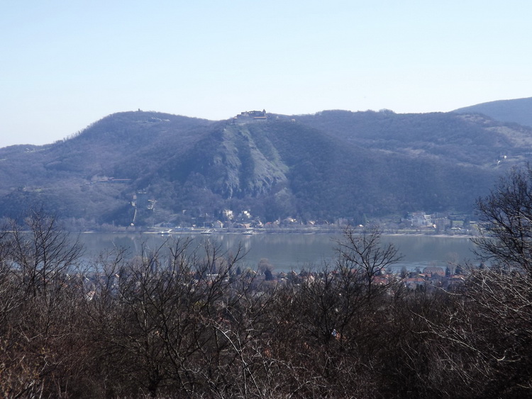 The Castle of Visegrád taken from the Köves-mező