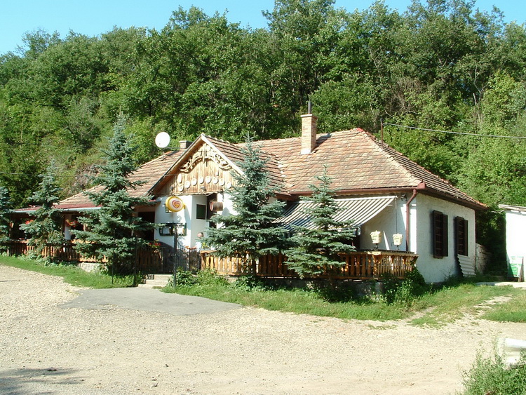 The Bableves Csárda Restaurant is a Blue Trail stamping place