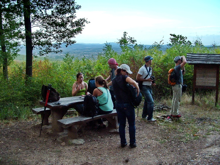 Resting place at the side of Agyagos-tető Hill